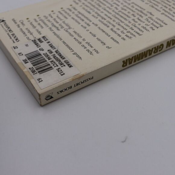 Nice 'n Easy German Grammar Book Passport Books 1983 Language Learning Resource - Picture 3 of 12